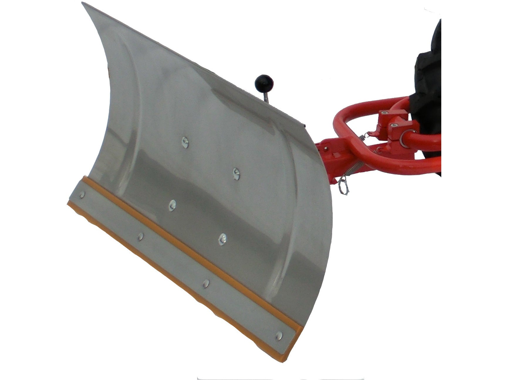 PowerPac Electric Wheelbarrow Accessories - Snow Blade Stainless Steel 74 cm