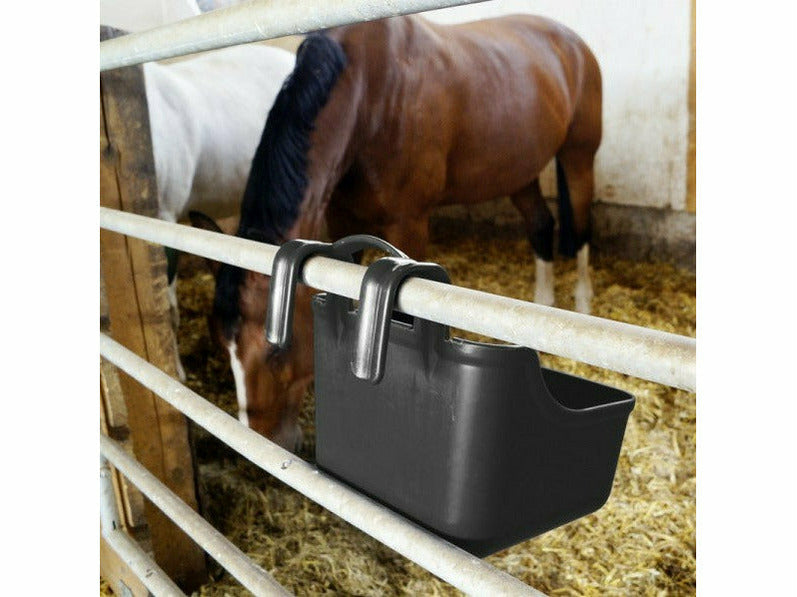 Icelandic Horse hanging trough with handle, 12 liters
