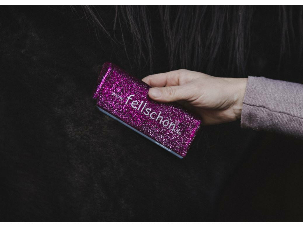 Horse brush Fellschön exclusive edition glitter pink