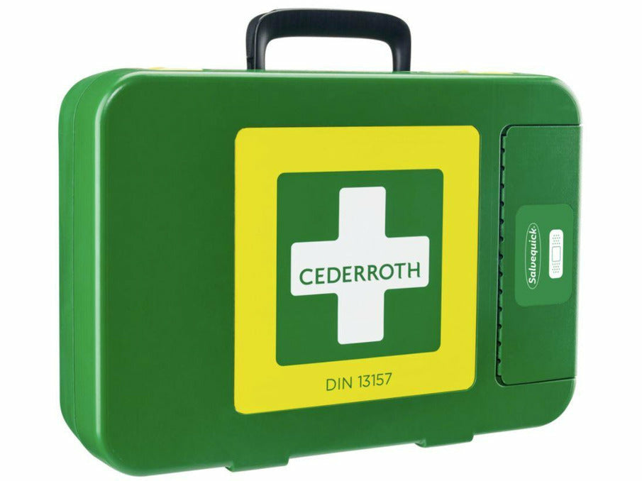 Cederroth strapazierfähiger Erste Hilfe Koffer, gemäß DIN 13157