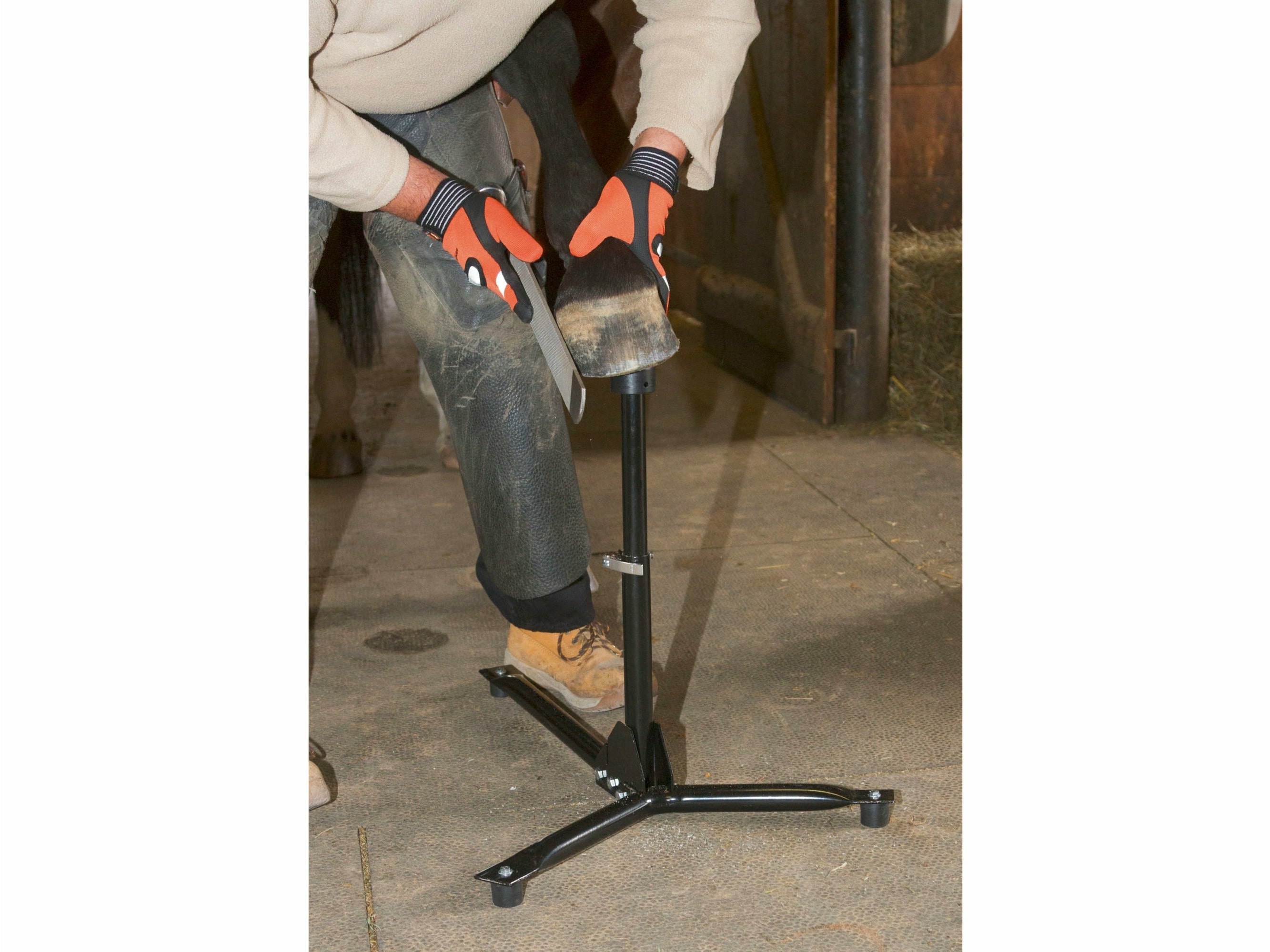 Hoof stand 2in1