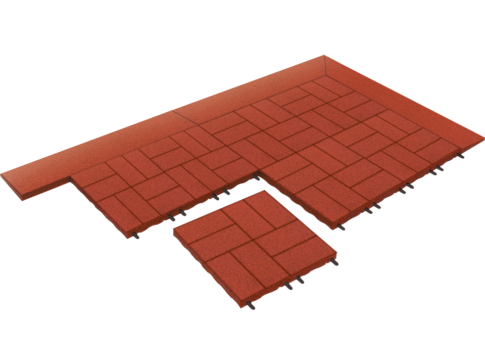 Kraiburg Komfortex® Decor Elastikplatte 500 x 500 x 40 mm