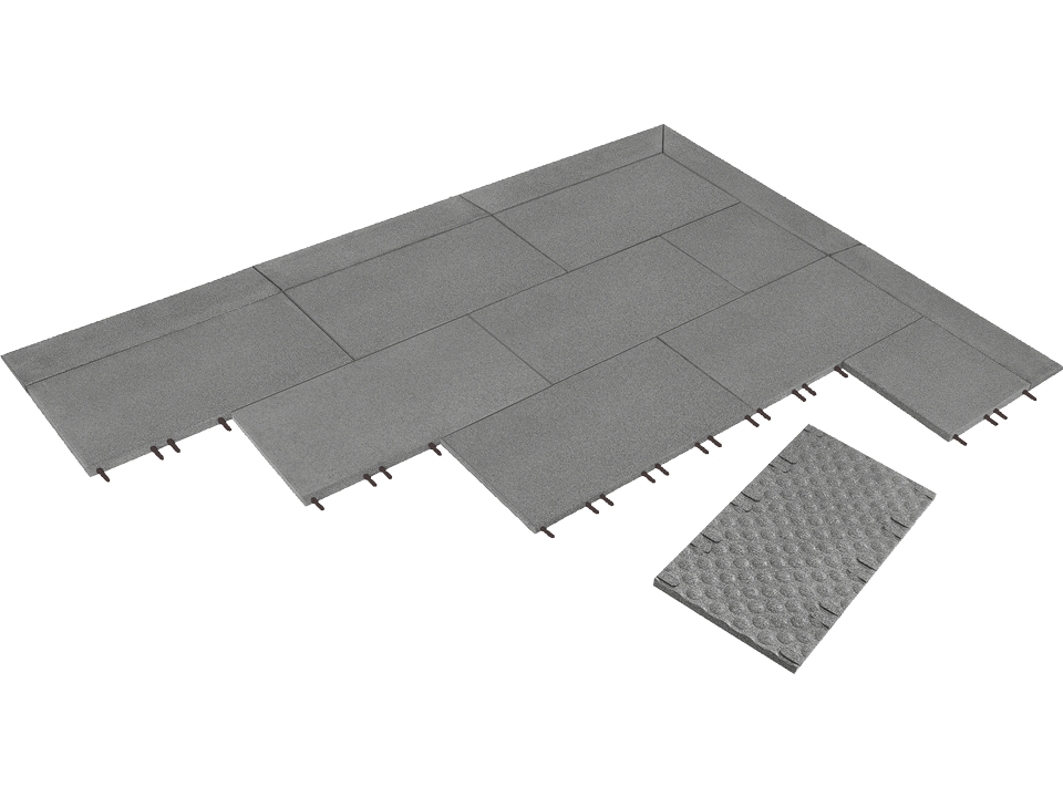 Kraiburg Komfortex® elastic plate 1000 x 500 x 40 mm
