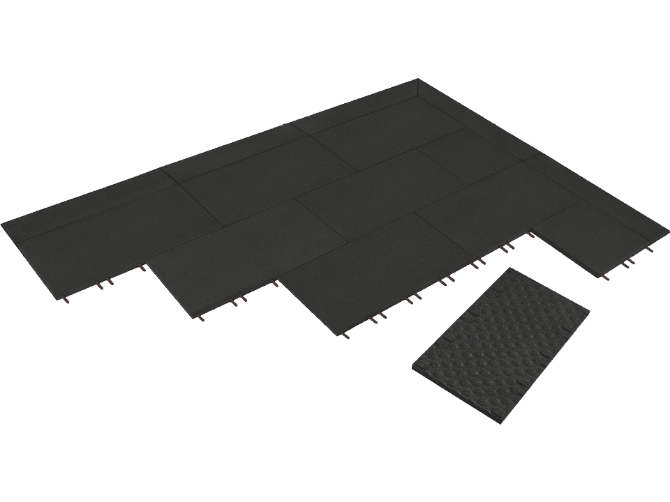 Kraiburg Komfortex® Elastikplatte 500 x 500 x 40 mm