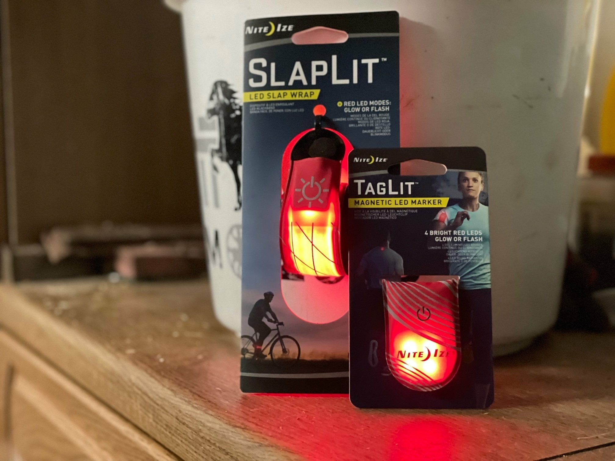NITE IZE SlapLit LED light strip – safety for horses and riders