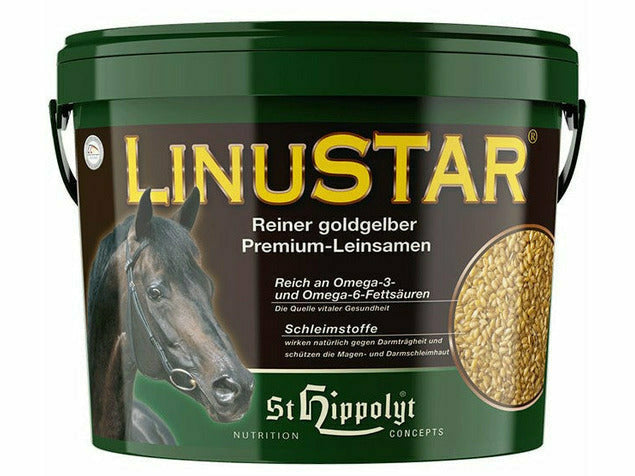 St. Hippolyt LinuStar – die goldgelbe, im patentierten Verfahren schonend gecrackte Leinsaat