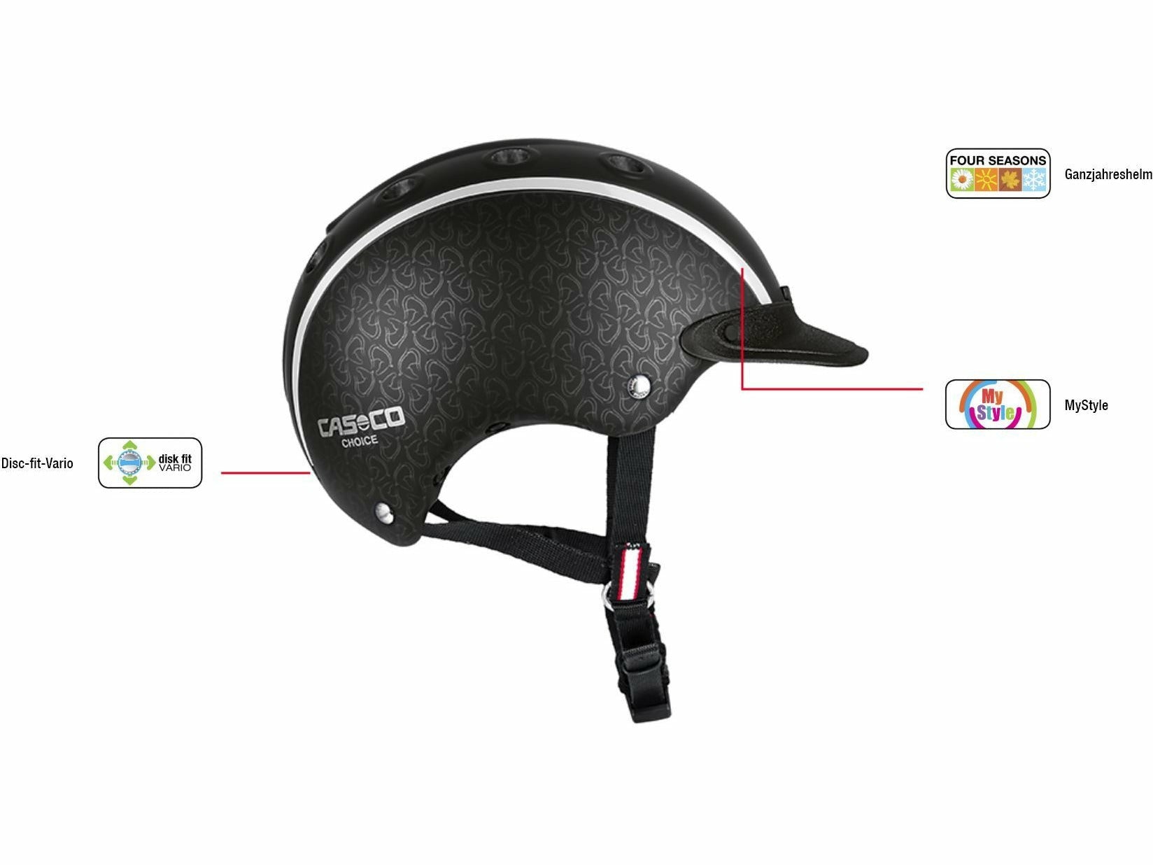 Casco riding helmet for children Choice