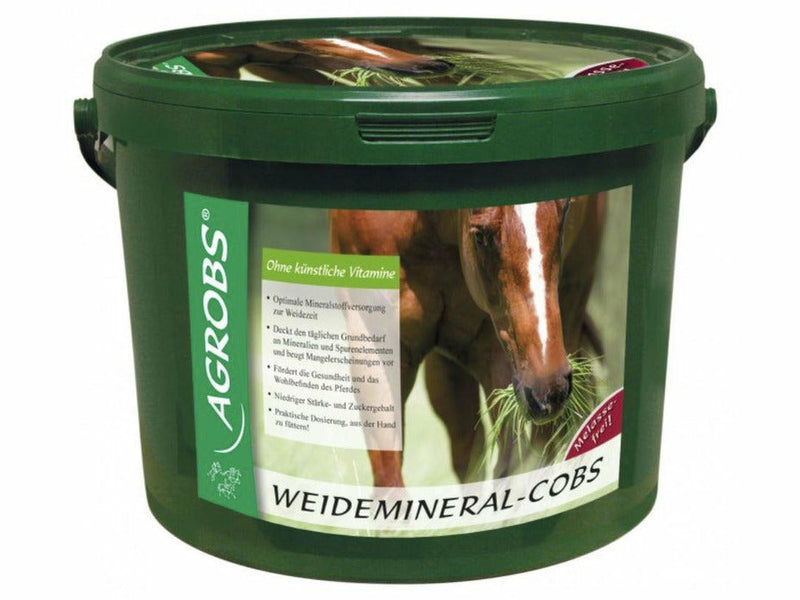 Agrobs Weidemineral-Cobs 25 kg Sack - Das ideale Mineralfutter in der Weidesaison